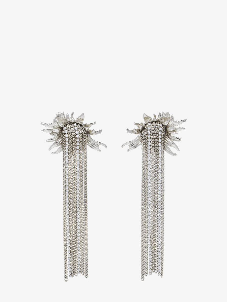ALEXANDER MCQUEEN - Sunflower Earrings - Item 847464J161B1021